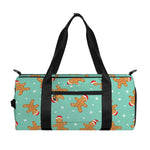 Little Gingerbread Man Pattern Print Gym Bag