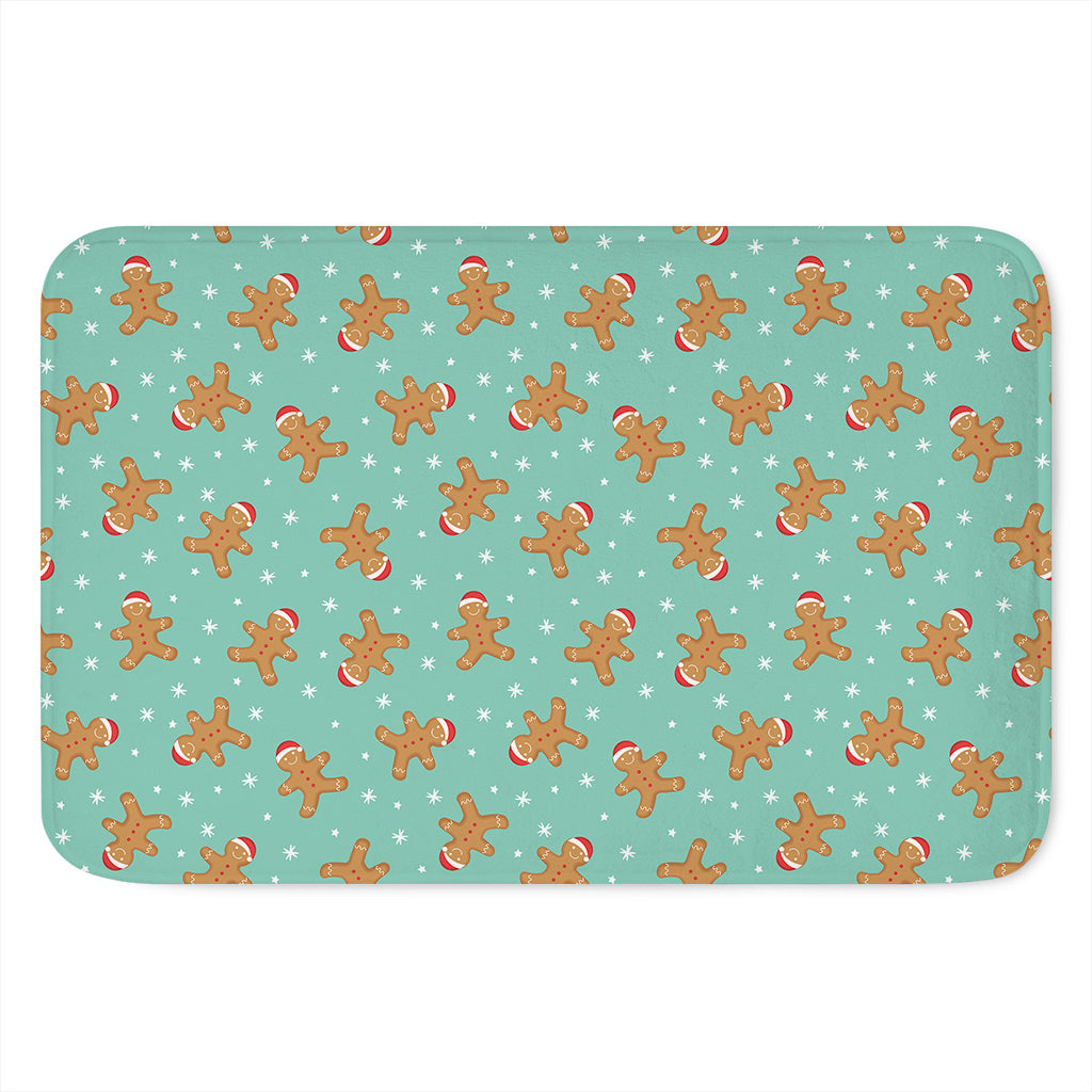 Little Gingerbread Man Pattern Print Indoor Door Mat