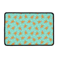 Little Gingerbread Man Pattern Print Kitchen Mat