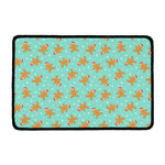 Little Gingerbread Man Pattern Print Kitchen Mat
