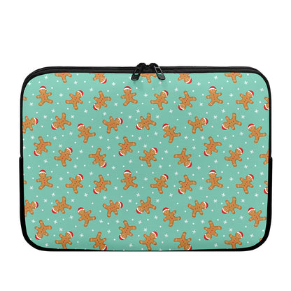 Little Gingerbread Man Pattern Print Laptop Sleeve