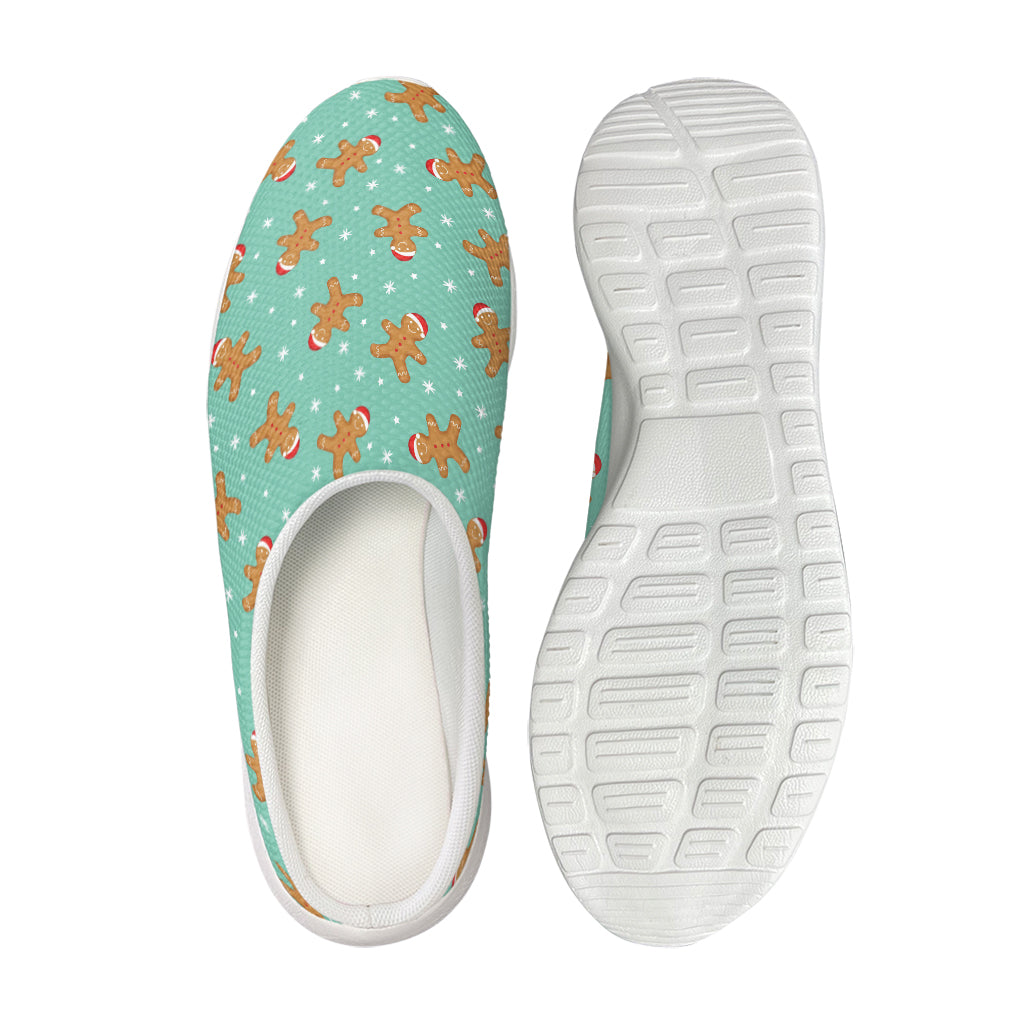 Little Gingerbread Man Pattern Print Mesh Casual Shoes