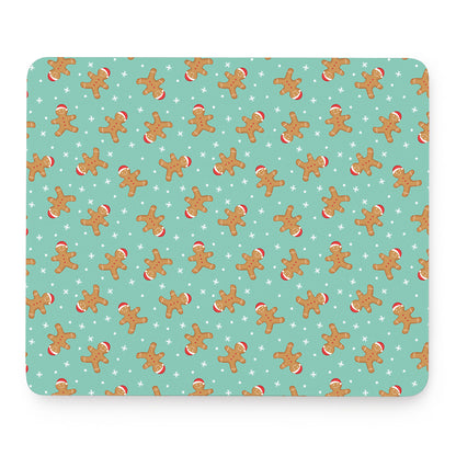 Little Gingerbread Man Pattern Print Mouse Pad