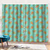 Little Gingerbread Man Pattern Print Pencil Pleat Curtains