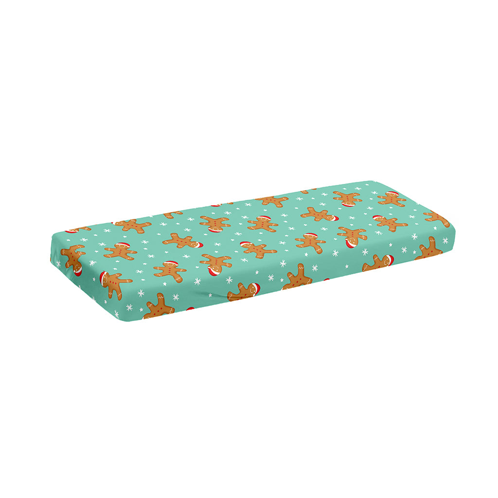 Little Gingerbread Man Pattern Print Piano Keyboard Cover