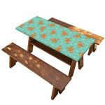 Little Gingerbread Man Pattern Print Picnic Table Cover