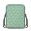 Little Gingerbread Man Pattern Print Rectangular Crossbody Bag