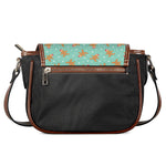Little Gingerbread Man Pattern Print Saddle Bag
