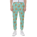 Little Gingerbread Man Pattern Print Joggers