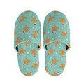 Little Gingerbread Man Pattern Print Slippers