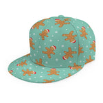 Little Gingerbread Man Pattern Print Snapback Cap