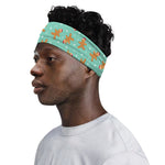 Little Gingerbread Man Pattern Print Sports Headband