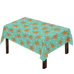 Little Gingerbread Man Pattern Print Tablecloth