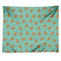 Little Gingerbread Man Pattern Print Tapestry