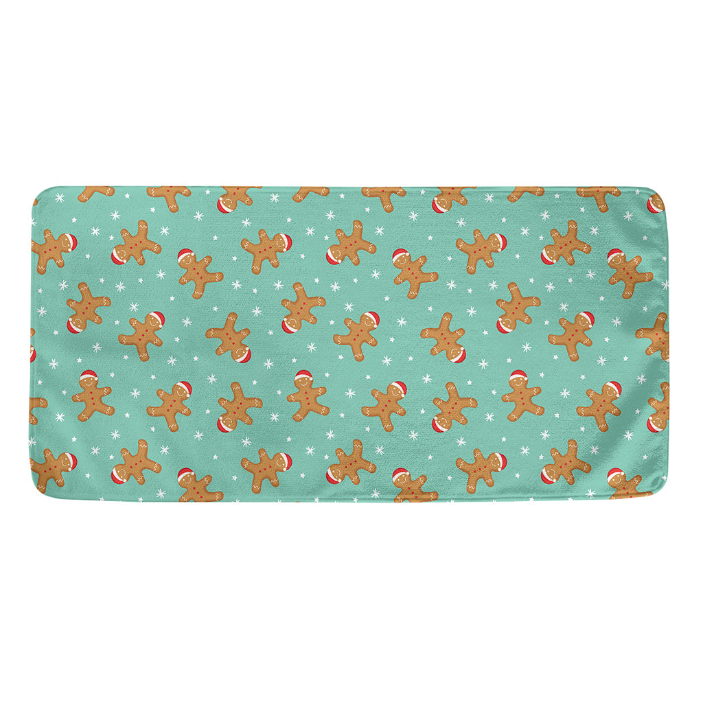 Little Gingerbread Man Pattern Print Towel