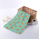 Little Gingerbread Man Pattern Print Towel