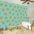 Little Gingerbread Man Pattern Print Wall Sticker