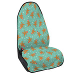 Little Gingerbread Man Pattern Print Waterproof Car Seat Cover
