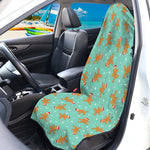 Little Gingerbread Man Pattern Print Waterproof Car Seat Cover