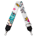 Little Girly Unicorn Pattern Print Bag Strap