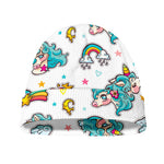 Little Girly Unicorn Pattern Print Beanie