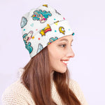 Little Girly Unicorn Pattern Print Beanie