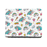 Little Girly Unicorn Pattern Print Bifold Wallet