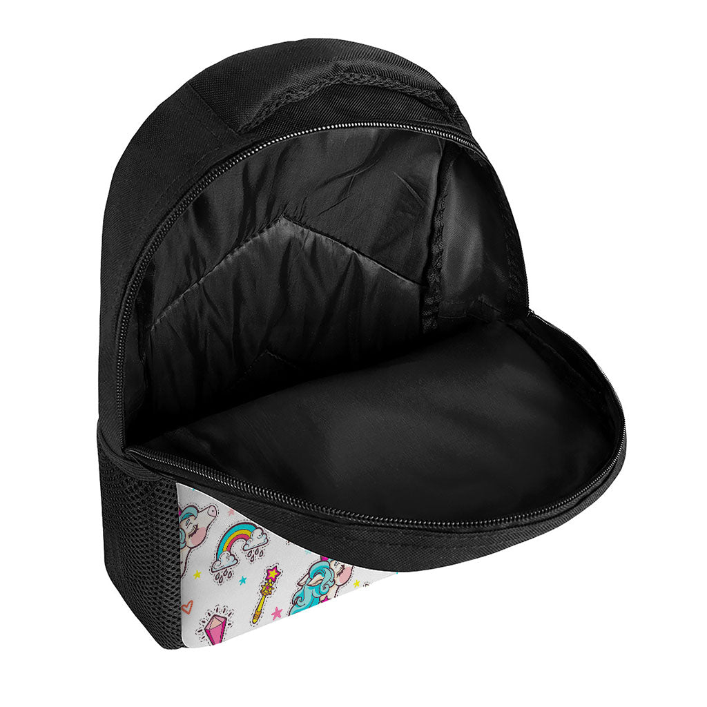 Little Girly Unicorn Pattern Print Casual Backpack
