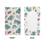 Little Girly Unicorn Pattern Print Changing Pad Cover