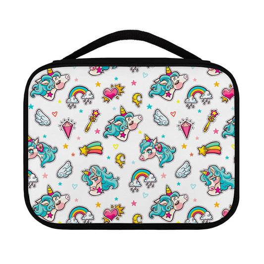 Little Girly Unicorn Pattern Print Classic Bible Case