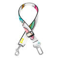 Little Girly Unicorn Pattern Print Dog Seat Belt