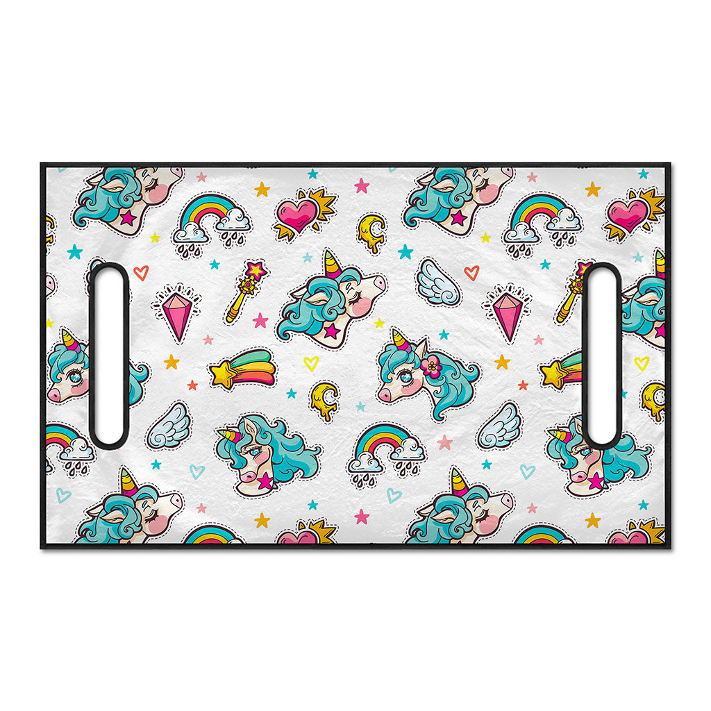 Little Girly Unicorn Pattern Print Golf Cart Seat Cover