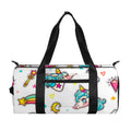 Little Girly Unicorn Pattern Print Gym Bag