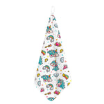 Little Girly Unicorn Pattern Print Hand Towel