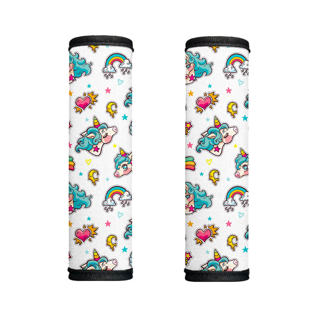 Little Girly Unicorn Pattern Print Handle Covers