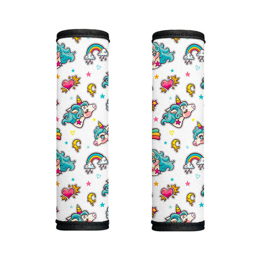 Little Girly Unicorn Pattern Print Handle Covers