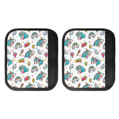 Little Girly Unicorn Pattern Print Handle Covers