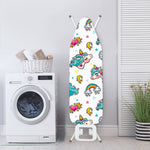 Little Girly Unicorn Pattern Print Ironing Board Cover