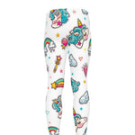 Little Girly Unicorn Pattern Print Men's leggings