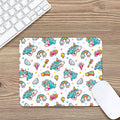 Little Girly Unicorn Pattern Print Mouse Pad