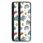Little Girly Unicorn Pattern Print Refrigerator Handle Covers
