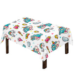 Little Girly Unicorn Pattern Print Tablecloth