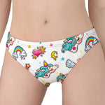 Little Girly Unicorn Pattern Print Women's Panties