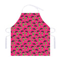 Little Green Alien UFO Print Adjustable Apron