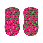 Little Green Alien UFO Print Bar Stool Covers