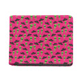 Little Green Alien UFO Print Bifold Wallet