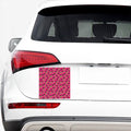 Little Green Alien UFO Print Car Sticker