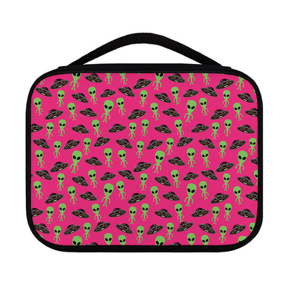 Little Green Alien UFO Print Classic Bible Case