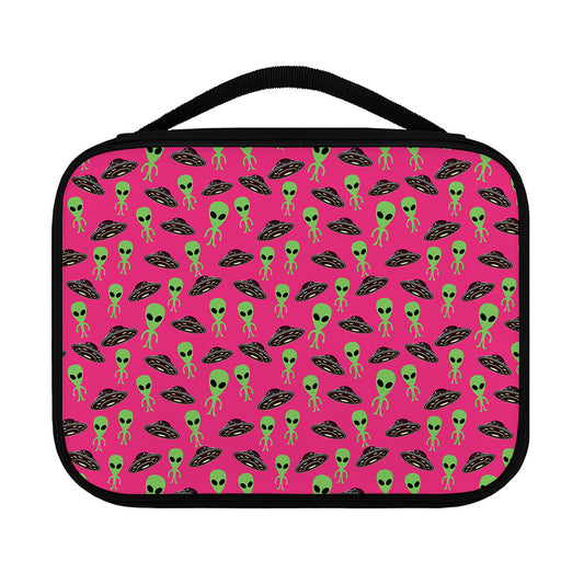 Little Green Alien UFO Print Classic Bible Case