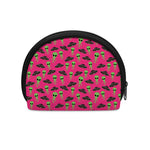 Little Green Alien UFO Print Coin Purse